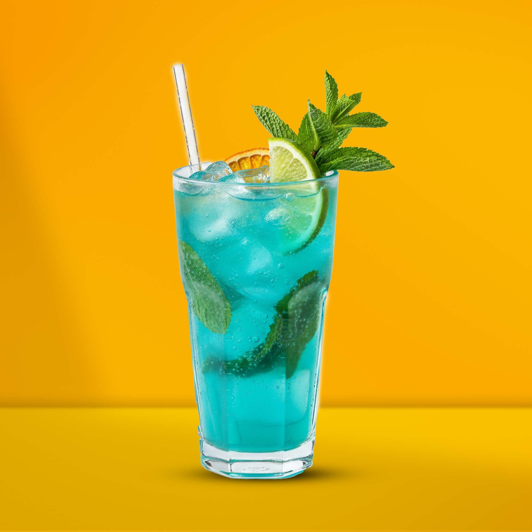Blue Curacao Mojito